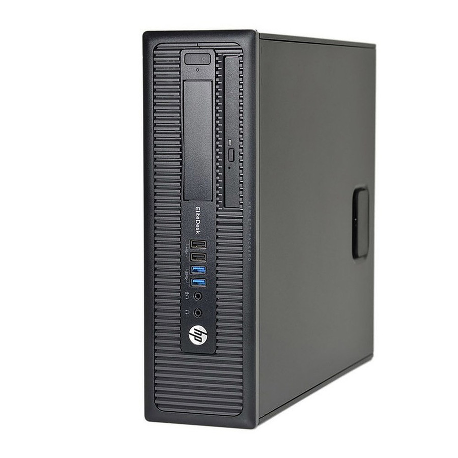 PC de bureau reconditionné HP EliteDesk 800 G1 SFF (800 G1 SFF-8Go-256SSD-i3) · Reconditionné