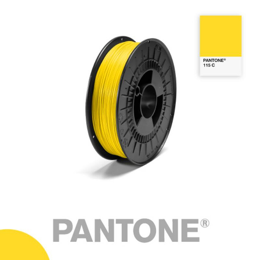 Filament 3D Pantone - PLA Jaune Citron 750g - Filament 1.75mm