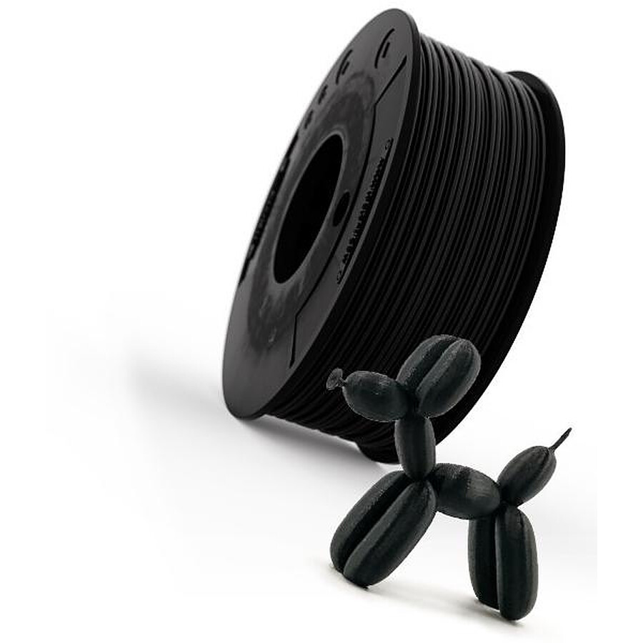 Filament 3D Recreus FilaFlex 82A ORIGINAL noir (black) 1,75 mm 0,25kg