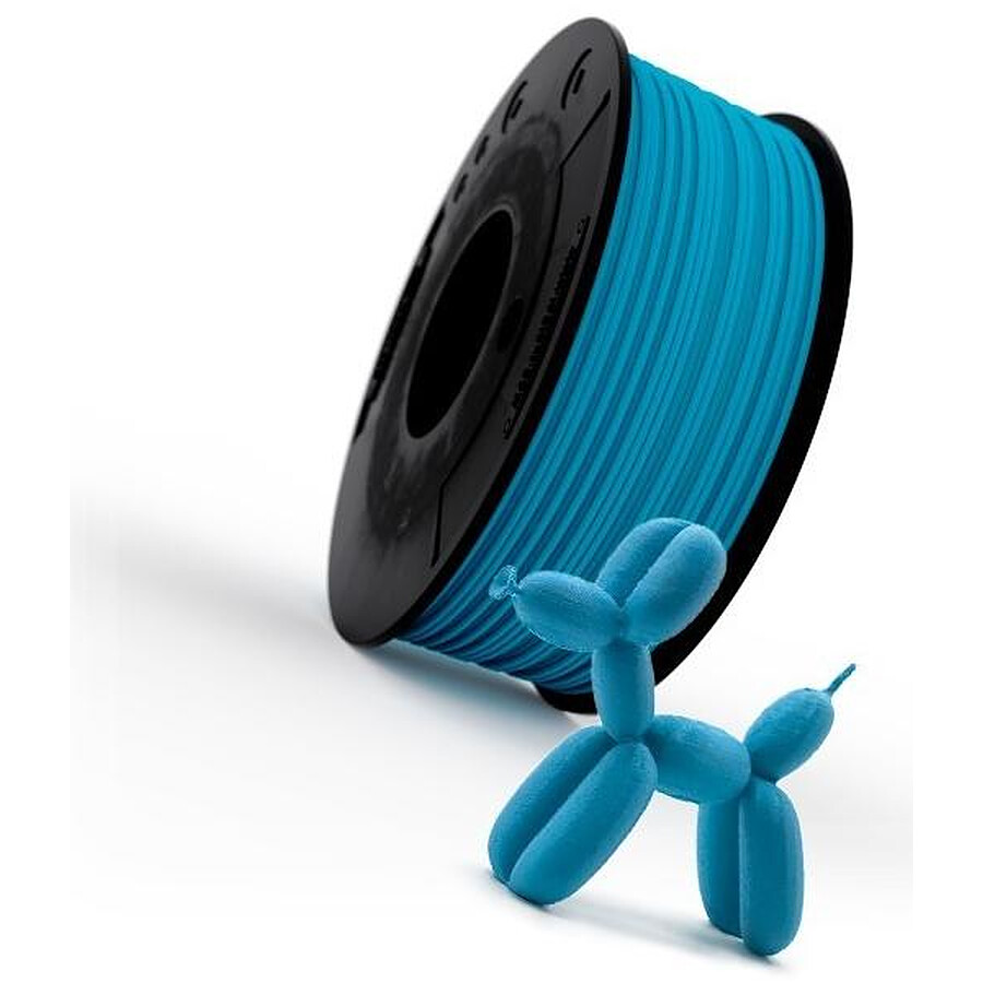 Filament 3D Recreus FilaFlex 82A ORIGINAL bleu (blue) 1,75 mm 0,25kg