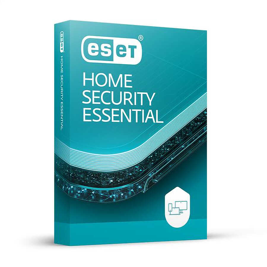 Logiciel antivirus et sécurité ESET Home Security Essential - Licence 3 ans - 3 postes - A télécharger