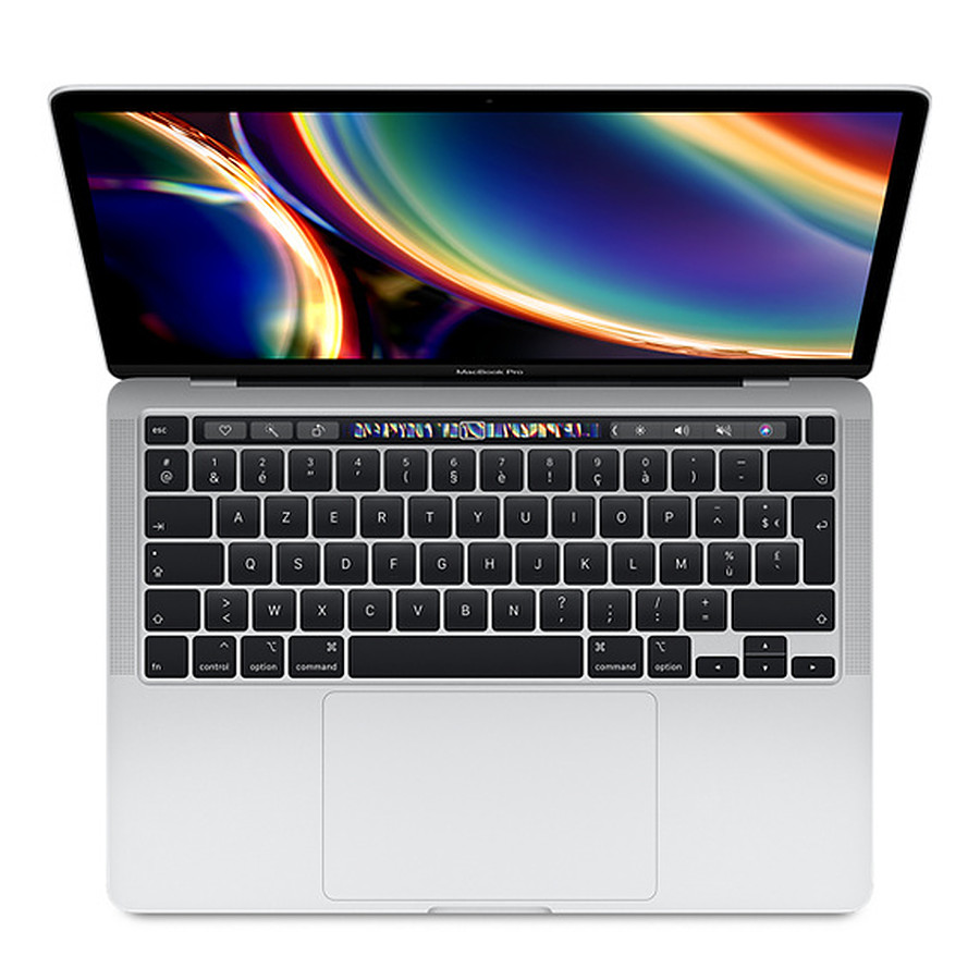 Macbook reconditionné Apple MacBook Pro (2020) 13" avec Touch Bar (MXK62LL/A) Argent · Reconditionné