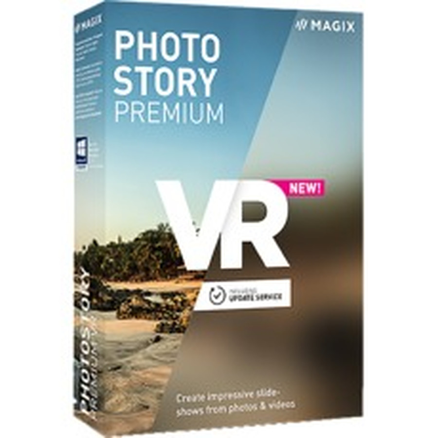 Logiciel image et son Magix Photostory Premium VR - Licence perpétuelle - 1 poste - A télécharger