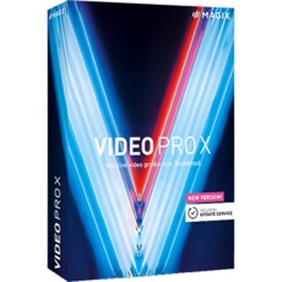 Logiciel image et son Magix Vidéo Pro X - Licence perpétuelle - 1 poste - A télécharger
