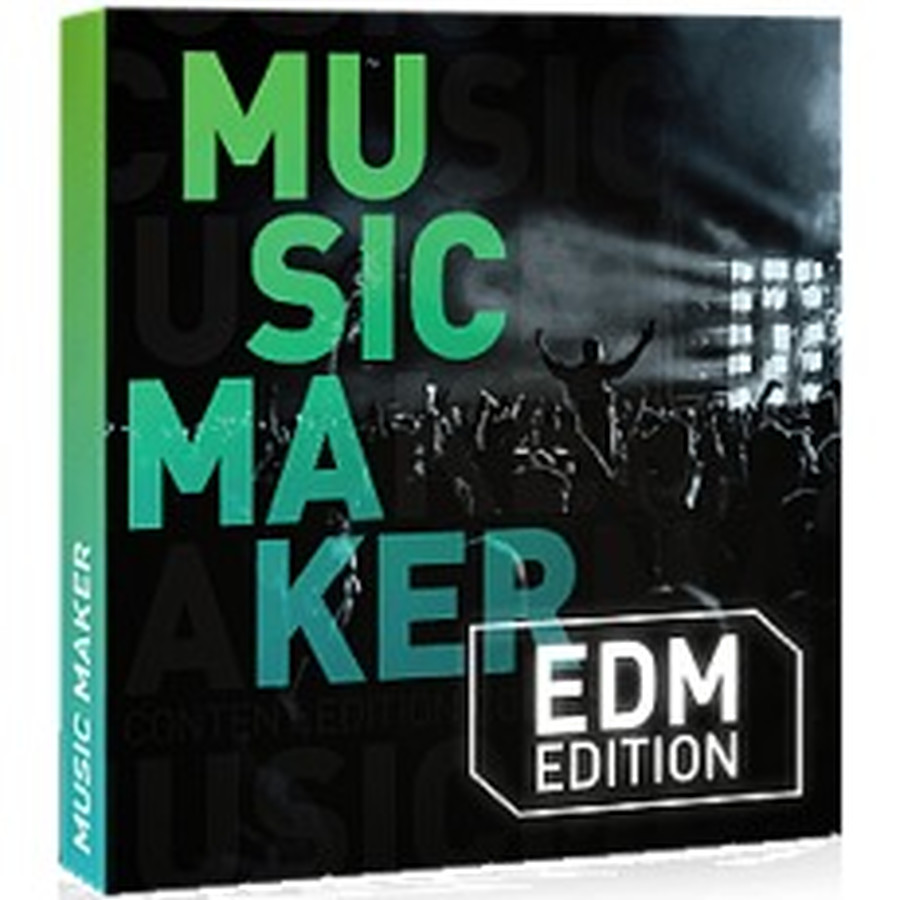 Logiciel home studio Magix Music Maker EDM Edition - Licence perpétuelle - 1 poste - A télécharger