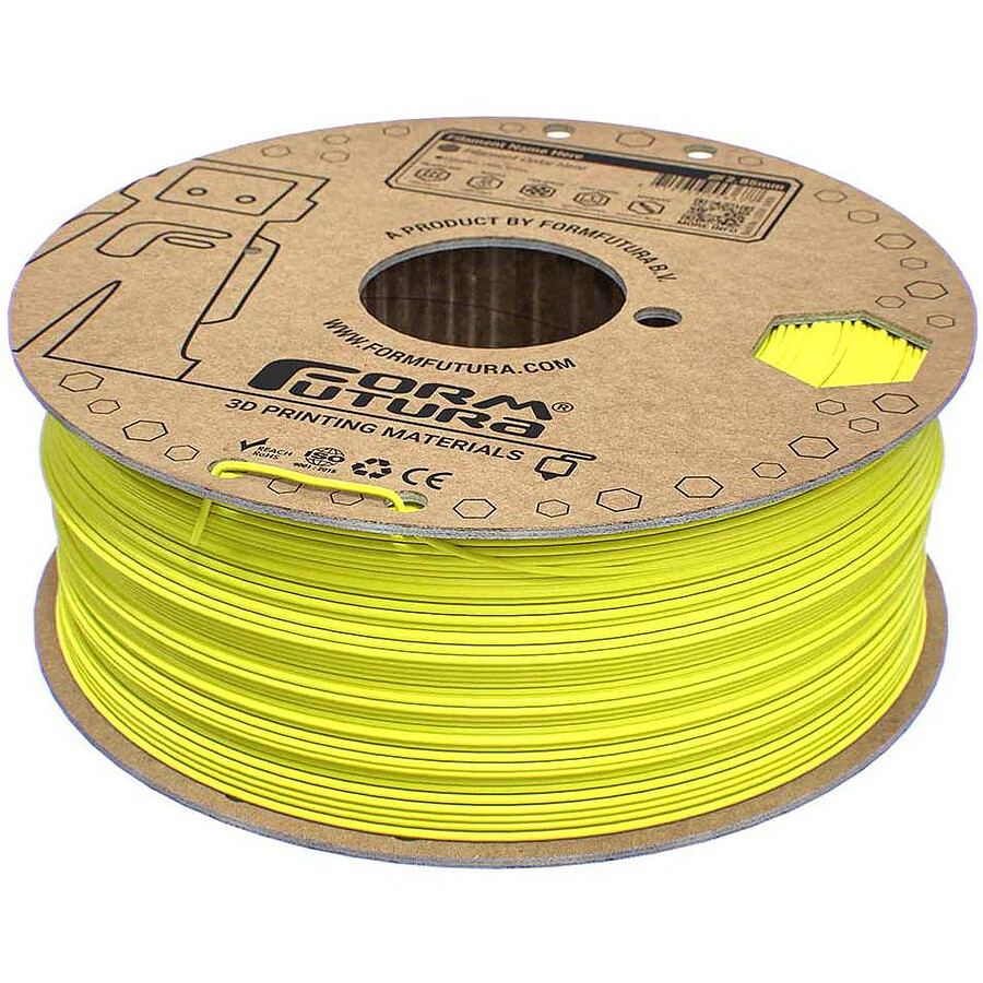 Filament 3D FormFutura EasyFil ePLA jaune vif (luminous yellow) 1,75 mm 1kg