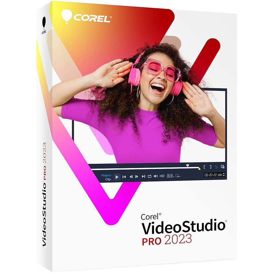 Logiciel image et son Corel VideoStudio Pro 2023 - Licence perpétuelle - 1 poste - A télécharger