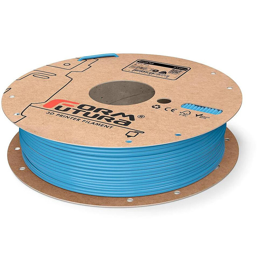 Filament 3D FormFutura EasyFil PLA bleu clair (light blue) 2,85 mm 0,75kg