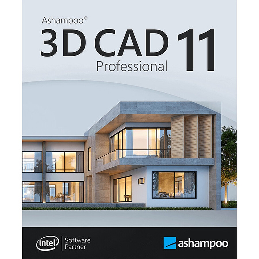 Logiciel utilitaire Ashampoo 3D CAD Professional 11 - Licence perpétuelle - 1 PC - A télécharger