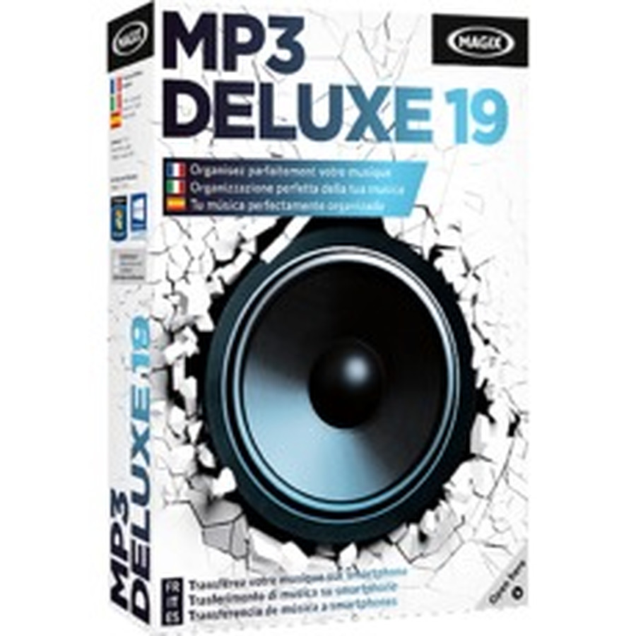 Logiciel home studio Magix MP3 deluxe 19 - Licence perpétuelle - 1 poste - A télécharger