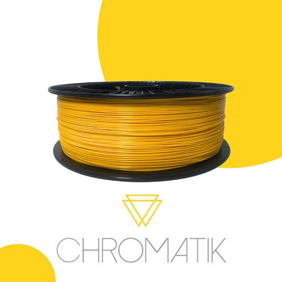 Filament 3D Chromatik - PLA Jaune Soleil 2200g - Filament 1.75mm