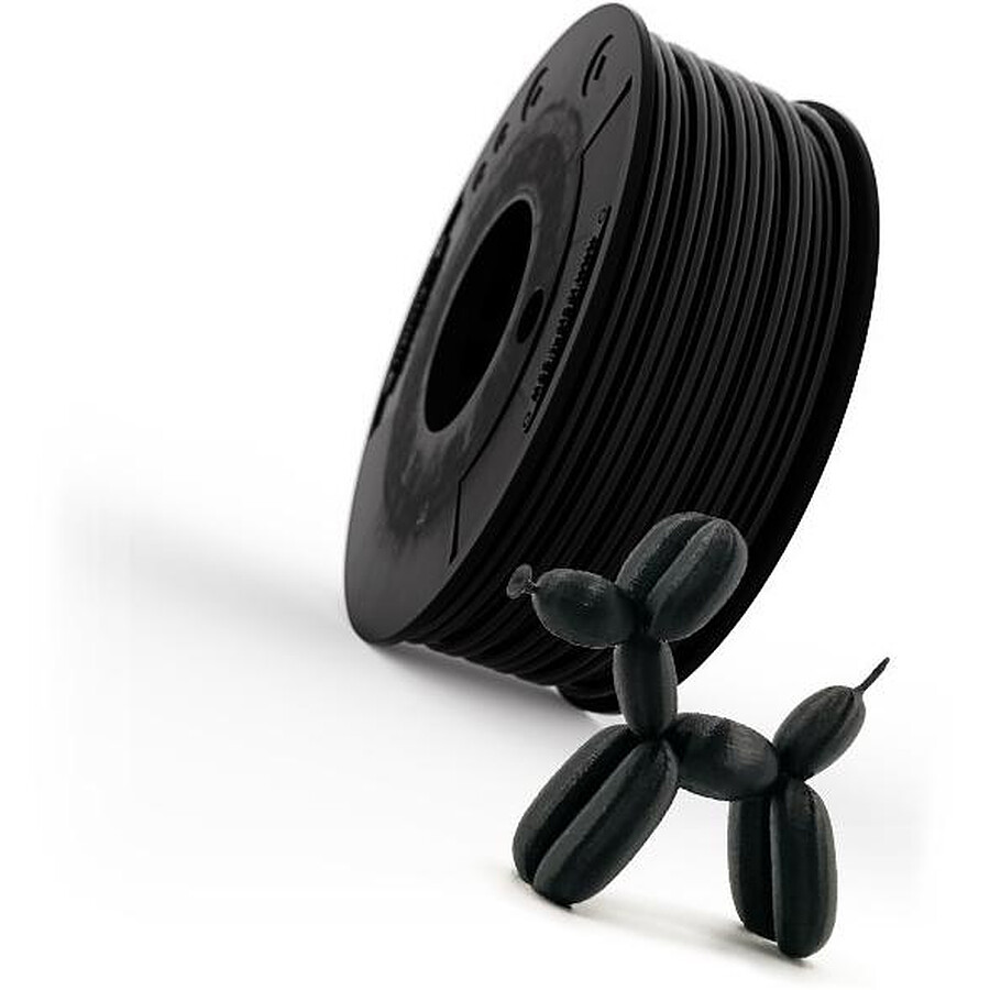 Filament 3D Recreus FilaFlex 82A ORIGINAL noir (black) 2,85 mm 0,25kg