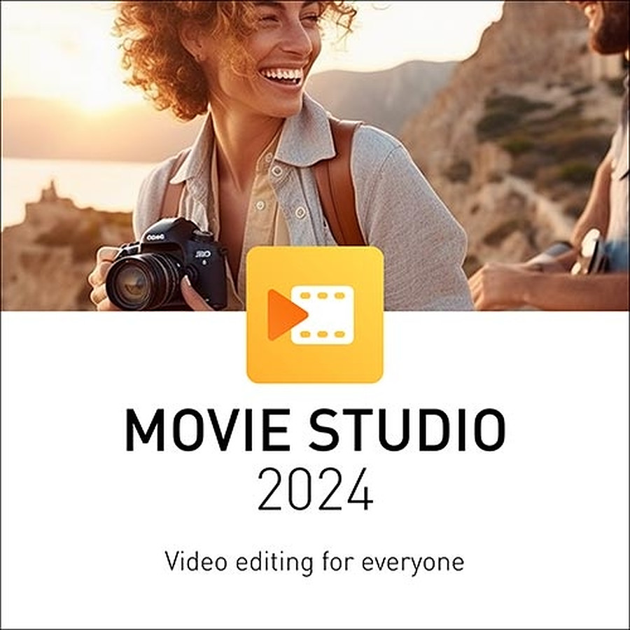 Logiciel image et son Magix Movie Studio 2024 - Licence perpétuelle - 1 PC - A télécharger
