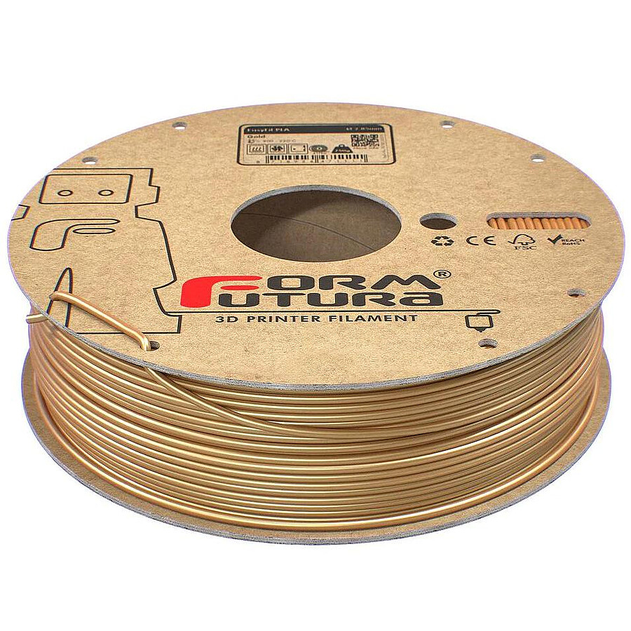 Filament 3D FormFutura EasyFil PLA or (gold) 2,85 mm 0,75kg