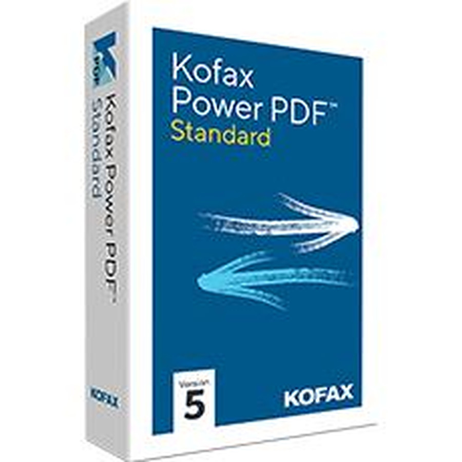 Logiciel bureautique Power PDF Standard 5 - Licence perpétuelle - 1 poste - A télécharger