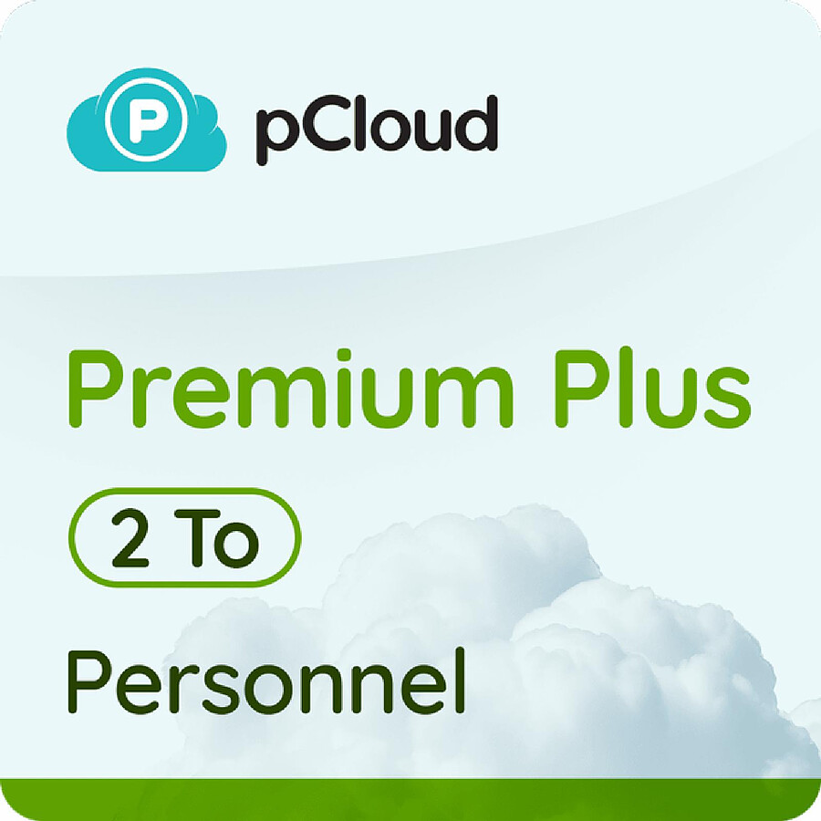 Logiciel antivirus et sécurité pCloud Premium Plus Personnel 2 To – Licence perpétuelle - A télécharger
