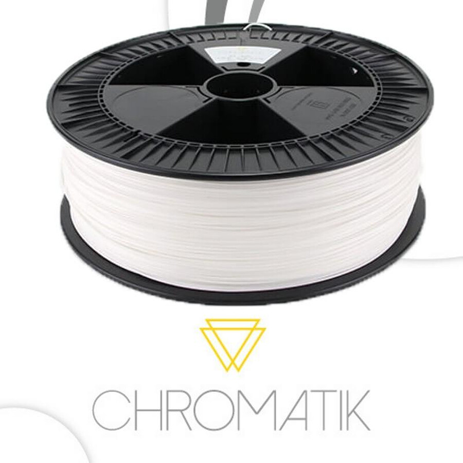 Filament 3D Chromatik - PLA Blanc 2200g - Filament 1.75mm