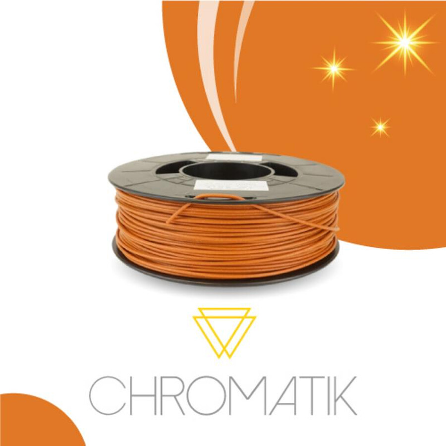 Filament 3D Chromatik - PLA Orange 750g - Filament 1.75mm