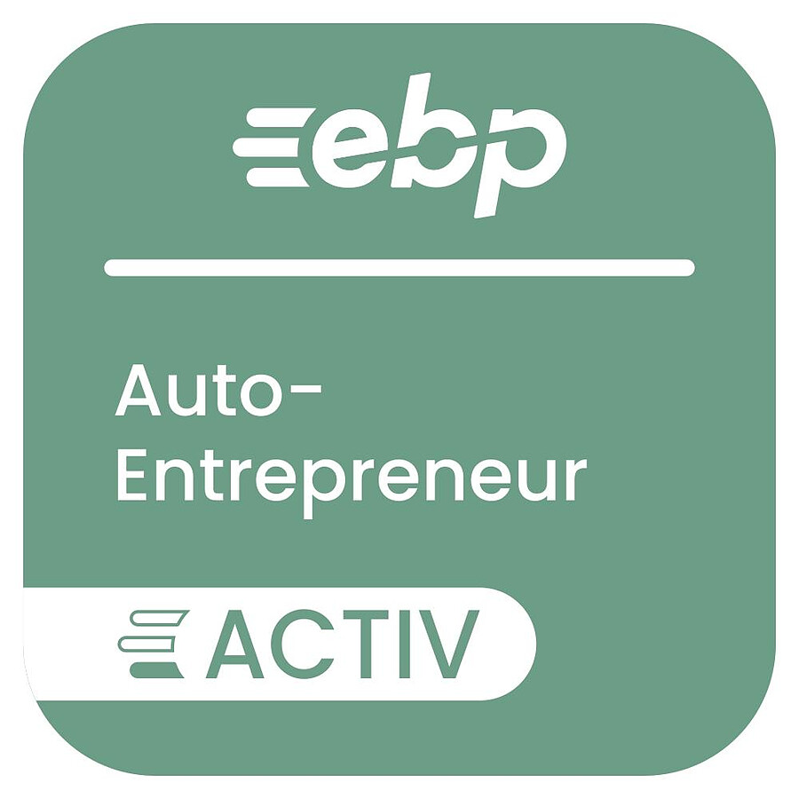 Logiciel comptabilité et gestion EBP Auto-Entrepreneur ACTIV 2024 + Service Privilège - Licence 1 an - 1 poste - A télécharger