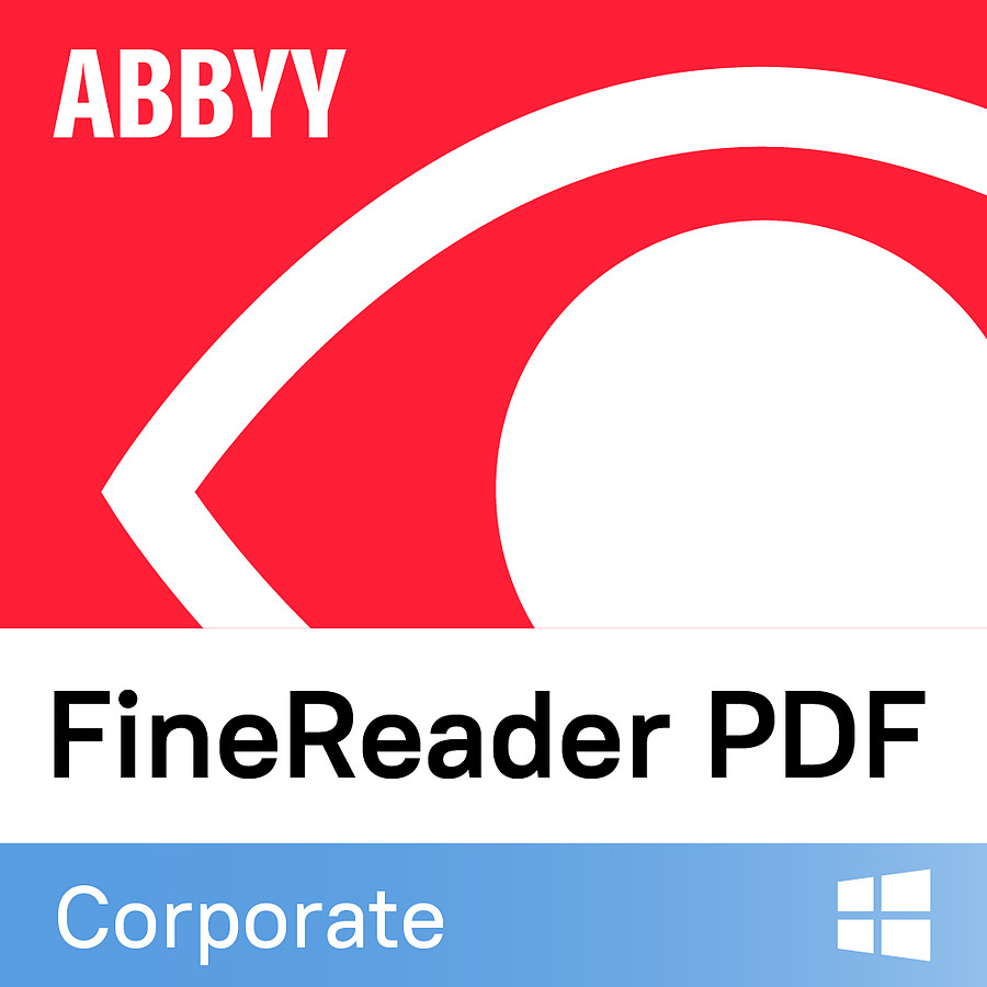 Logiciel bureautique Abbyy FineReader PDF 16 Corporate - Licence 1 an - 1 poste - A télécharger