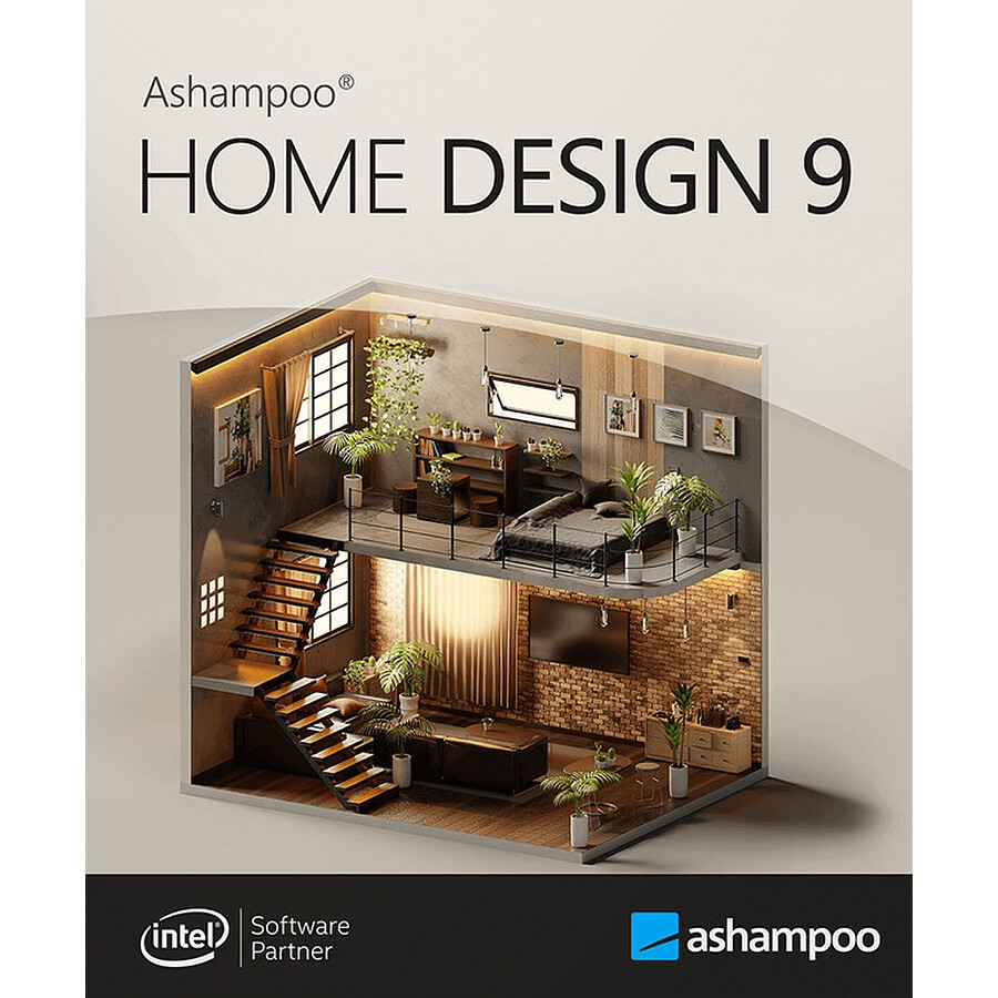 Logiciel utilitaire Ashampoo Home Design 9 - Licence perpétuelle - 1 PC - A télécharger