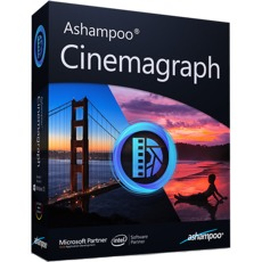 Logiciel image et son Ashampoo Cinemagraph - Licence perpétuelle - 1 poste - A télécharger