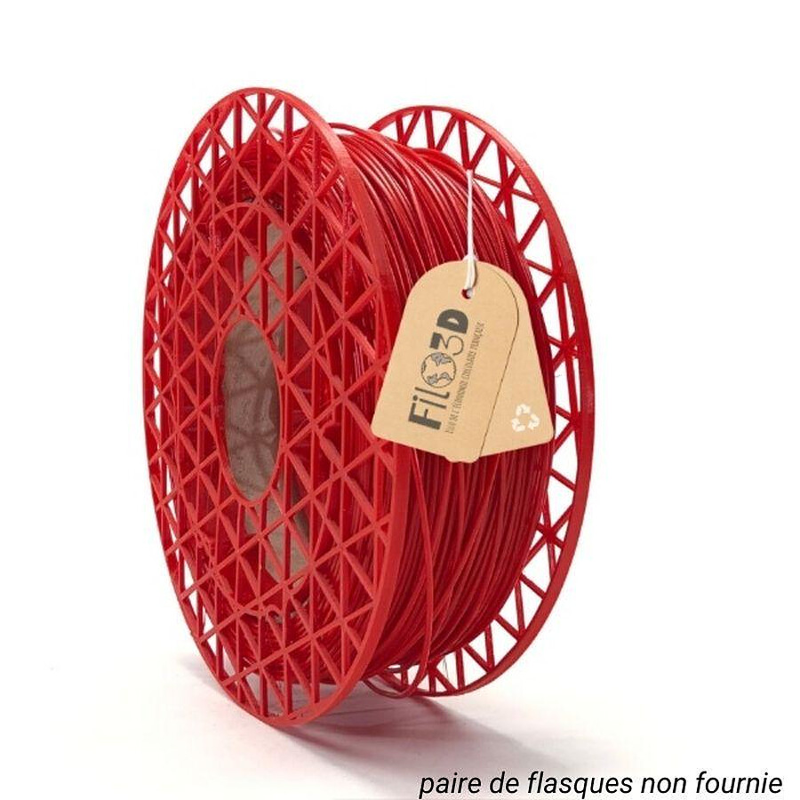 Filament 3D Filo3D - PLA Rouge 500g - Filament 1.75mm