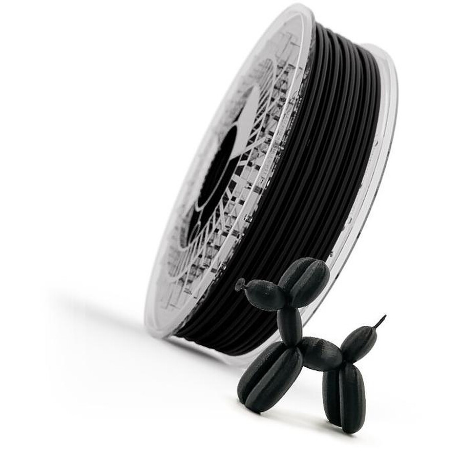 Filament 3D Recreus FilaFlex 82A ORIGINAL noir (black) 2,85 mm 0,5kg