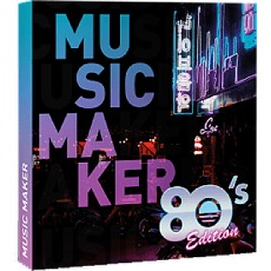 Logiciel home studio Magix Music Maker 2020 80s Edition - Licence perpétuelle - 1 poste - A télécharger