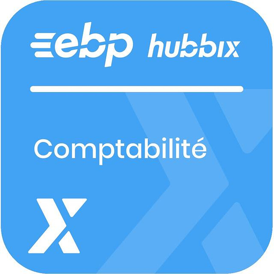 Logiciel comptabilité et gestion EBP Hubbix Comptabilité en ligne - Licence 1 an - 1 utilisateur - A télécharger