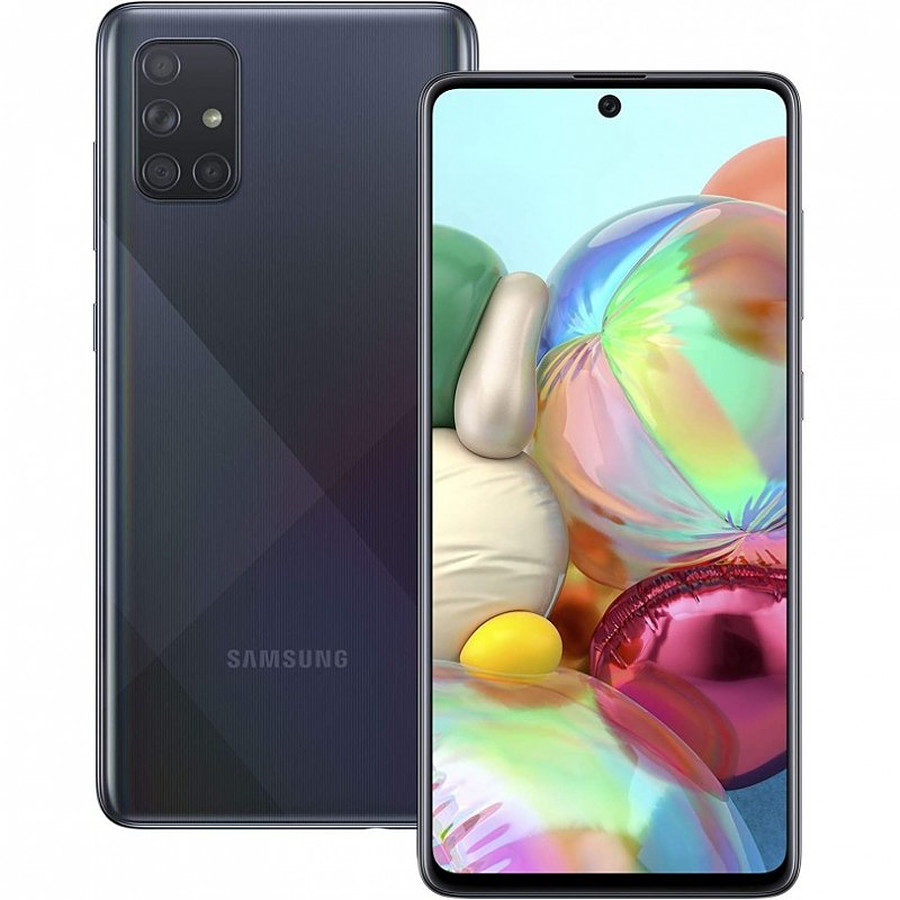 Smartphone reconditionné Samsung Galaxy A71 Dual Sim 128 Go - Noir - Débloqué · Reconditionné