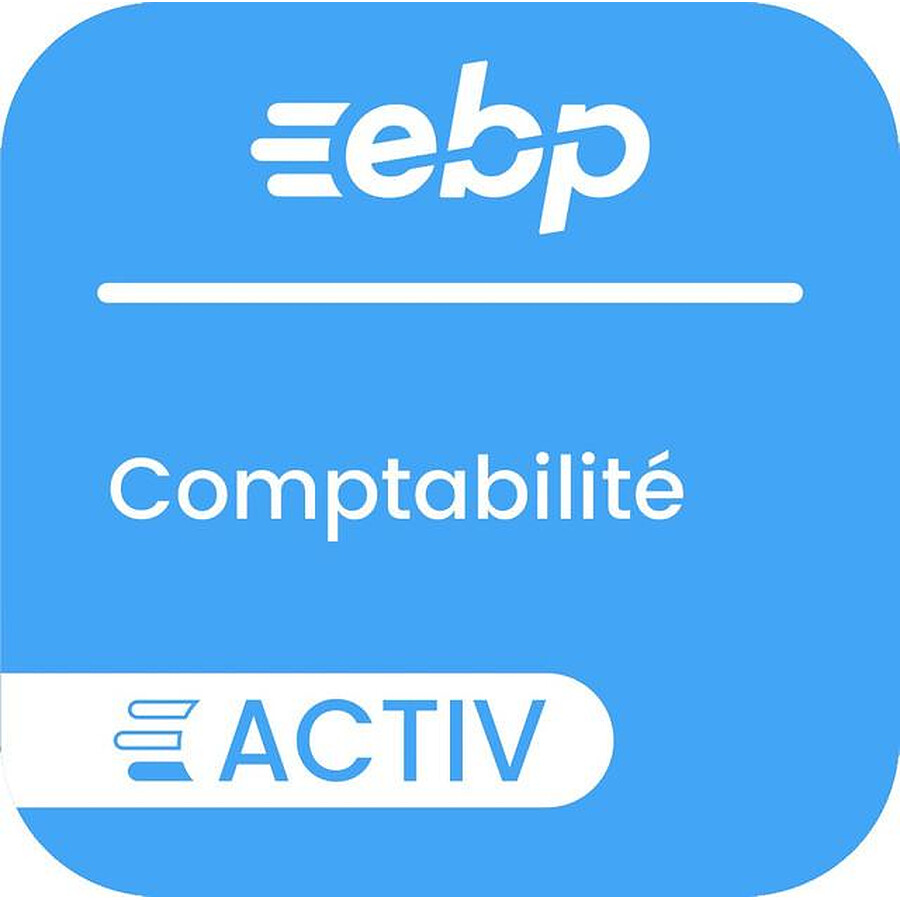 Logiciel comptabilité et gestion EBP Comptabilité Activ Gamme Eco - Licence 1 an - 1 poste - A télécharger