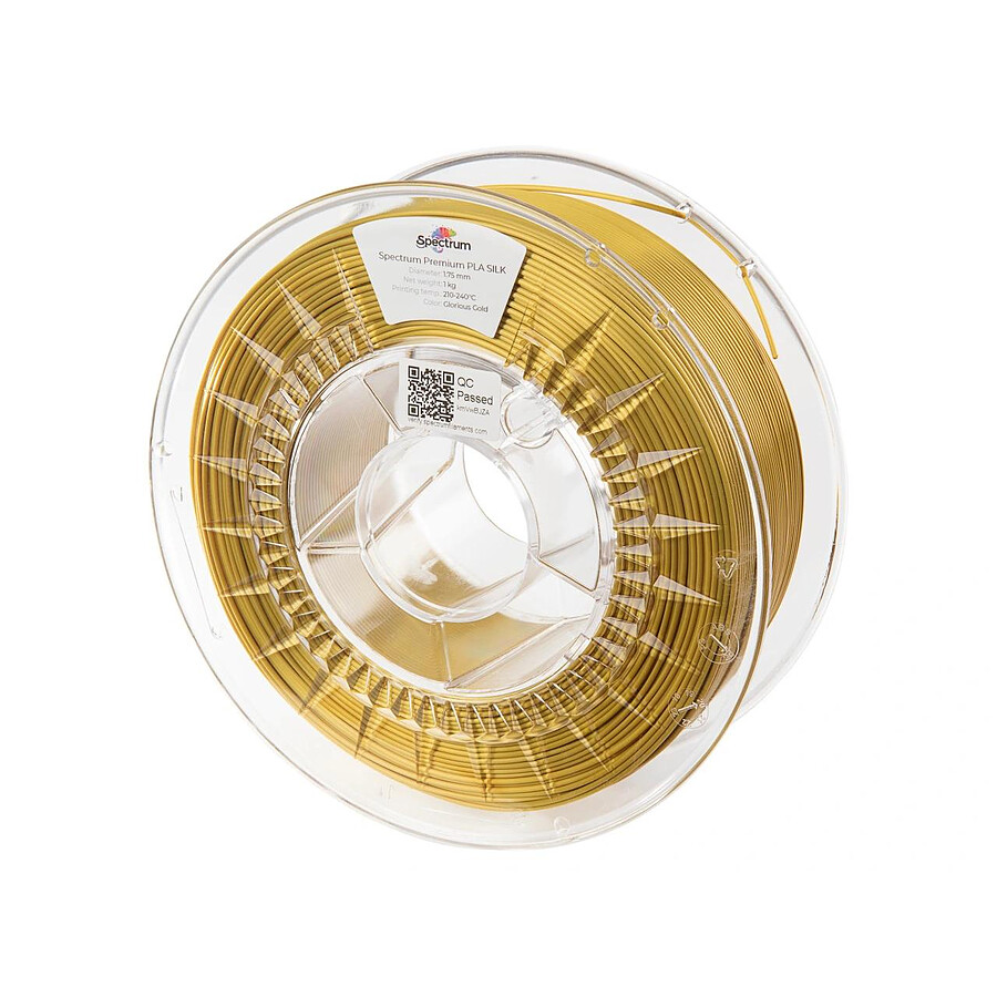 Filament 3D Spectrum PLA Silk or (glorious gold) 1,75 mm 1kg