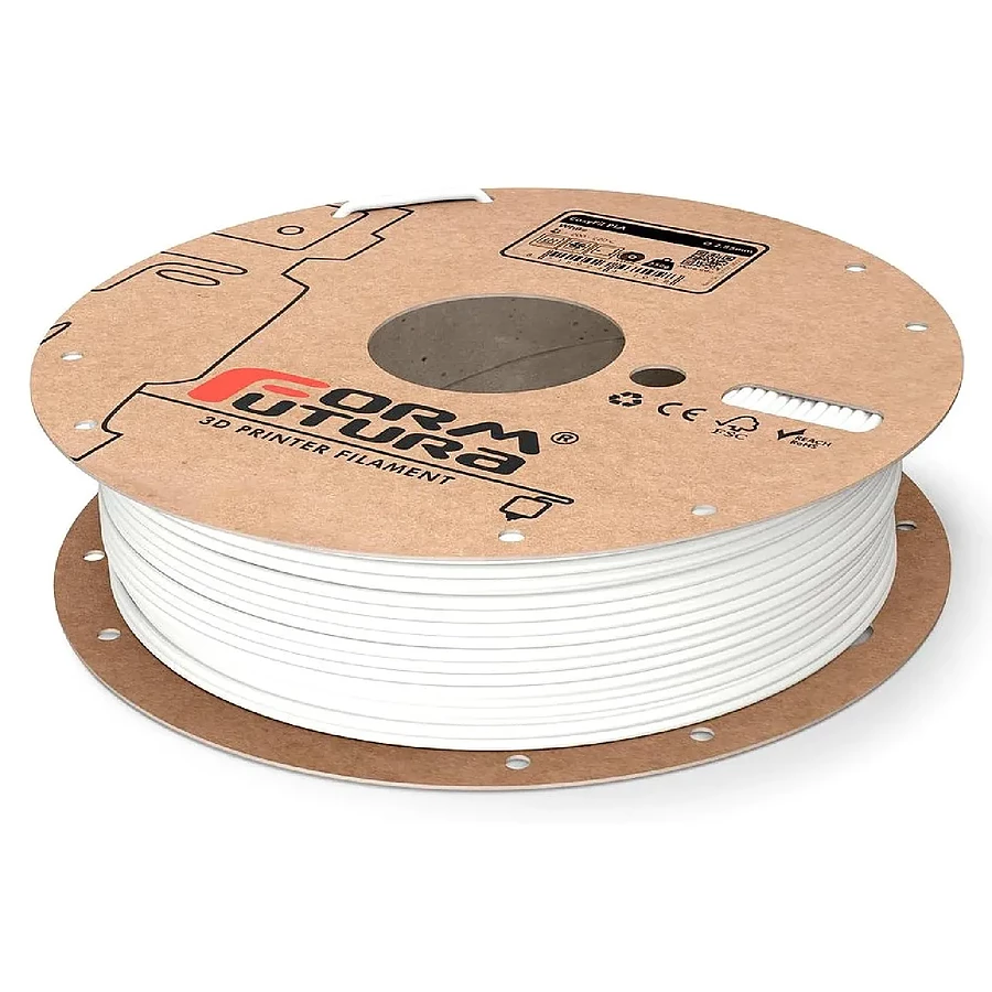 Filament 3D FormFutura EasyFil PLA blanc (white) 2,85 mm 0,75kg