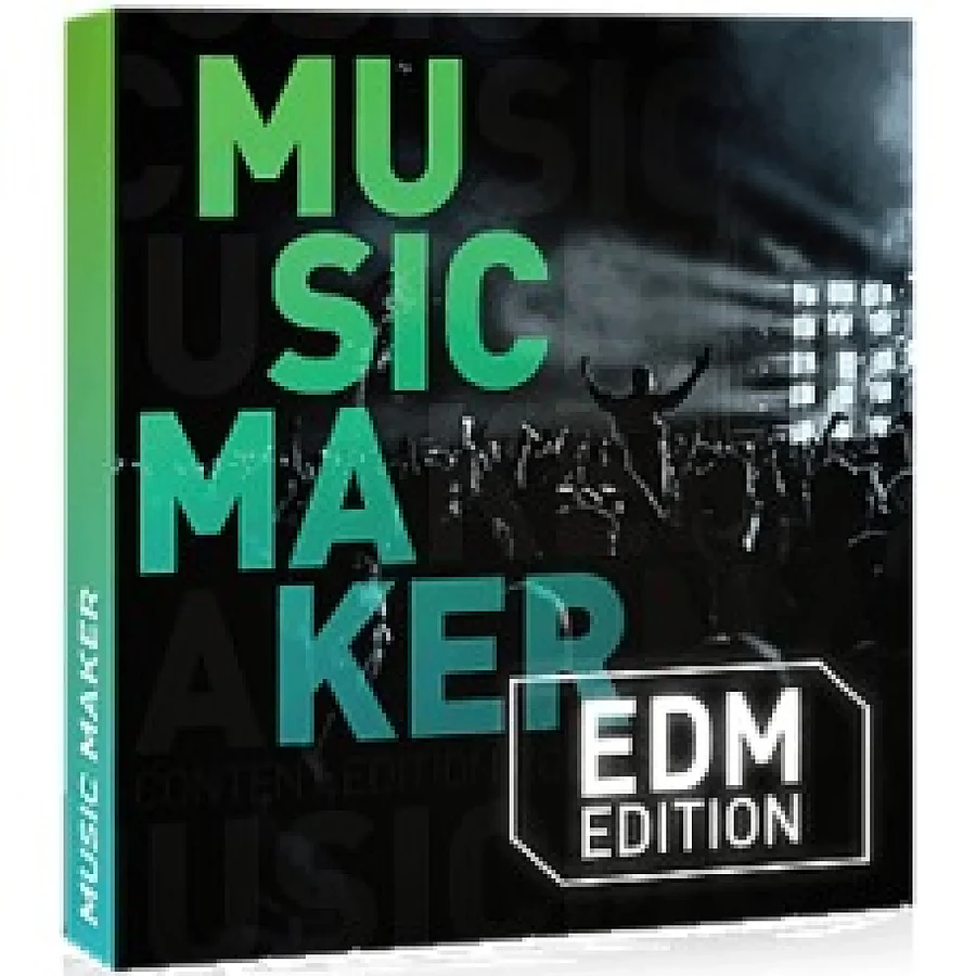 Logiciel home studio Magix Music Maker EDM Edition - Licence perpétuelle - 1 poste - A télécharger