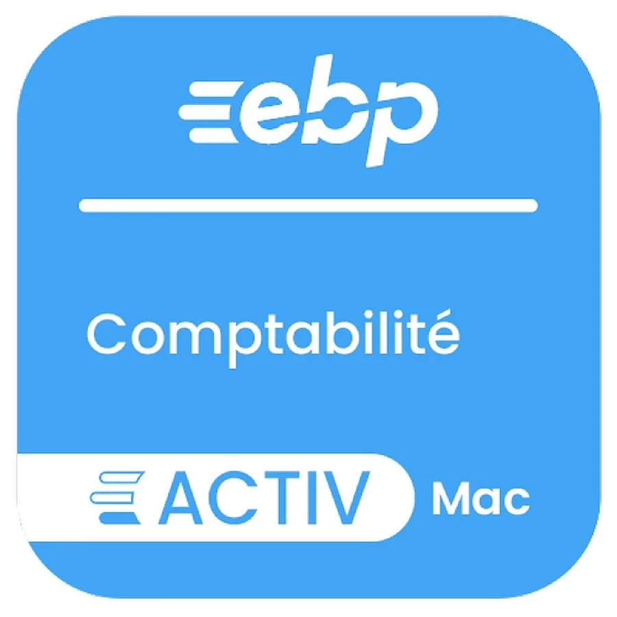 Logiciel comptabilité et gestion EBP Compta MAC Activ + Service Privilège - Licence 1 an - 1 poste - A télécharger