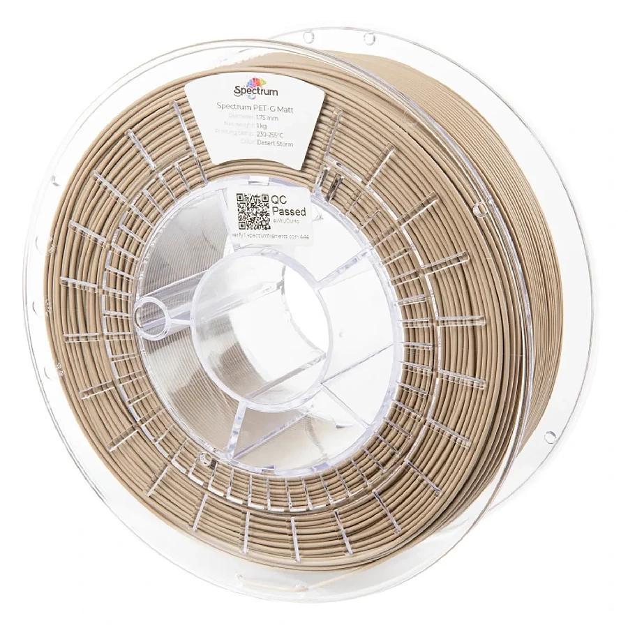 Filament 3D Spectrum PET-G MATT beige (desert storm) 1,75 mm 1kg