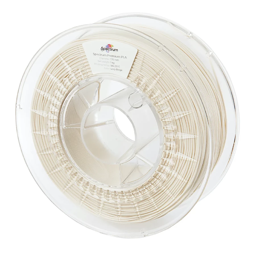 Filament 3D Spectrum Premium PLA beige ivoire (ivory beige) 1,75 mm 1kg