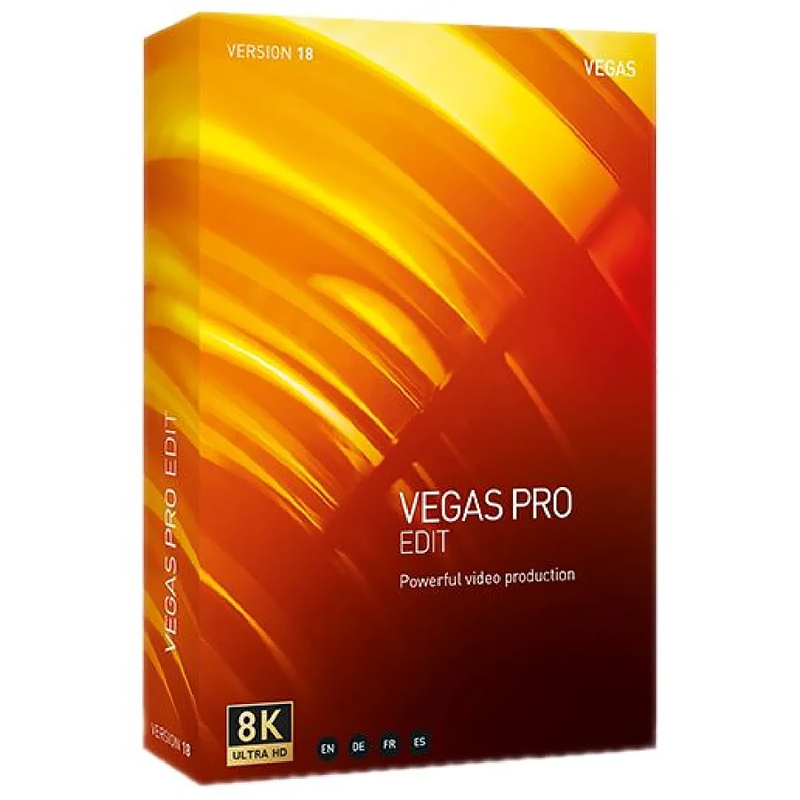 Logiciel image et son VEGAS Pro 18 Edit - Licence perpétuelle - 1 poste - A télécharger