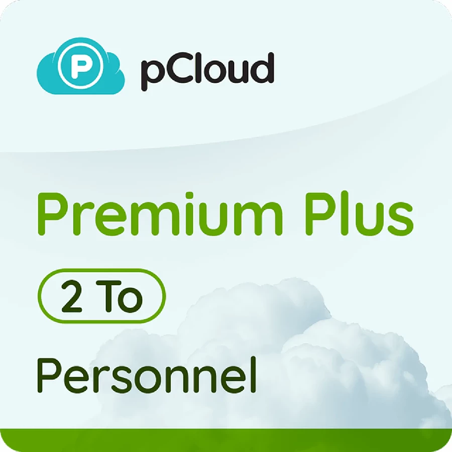 Logiciel antivirus et sécurité pCloud Premium Plus Personnel 2 To – Licence perpétuelle - A télécharger