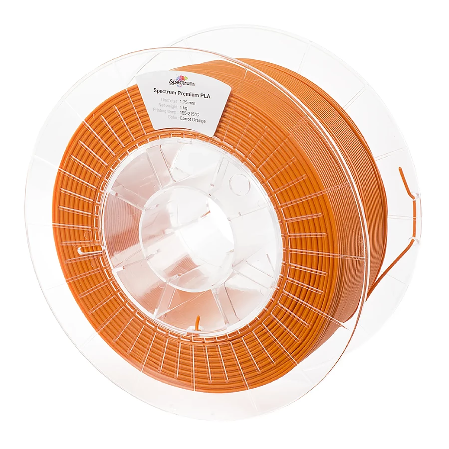 Filament 3D Spectrum Premium PLA orange carotte (carrot orange) 1,75 mm 1kg