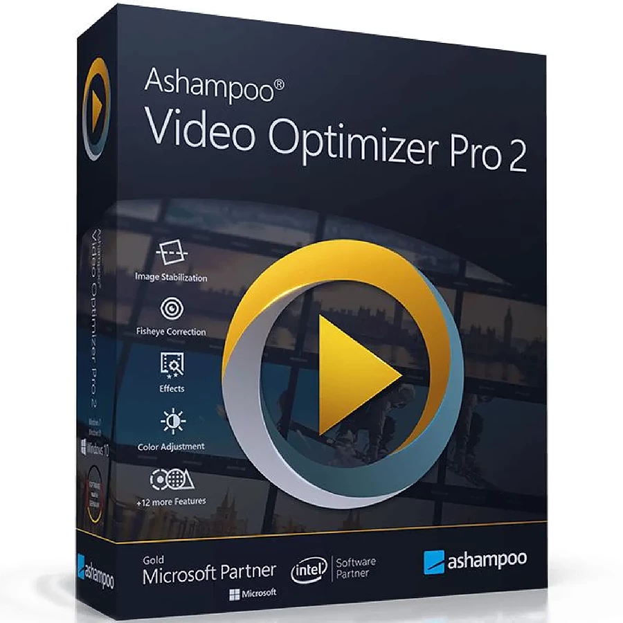 Logiciel image et son Ashampoo Video Optimizer Pro 2 - Licence perpétuelle - 1 poste - A télécharger