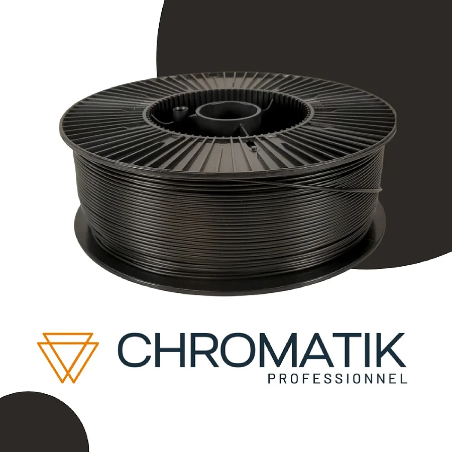 Filament 3D Chromatik - PLA Noir 4000g - Filament 2.85mm