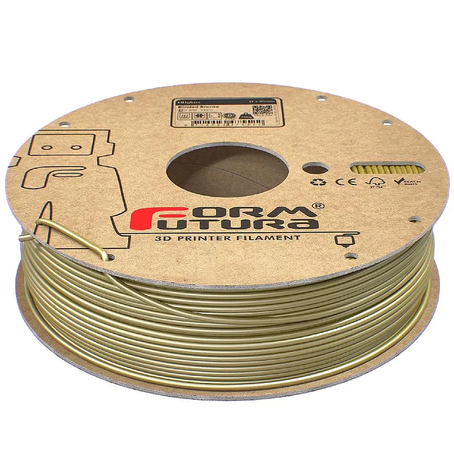 Filament 3D FormFutura HDglass bronze (blinded bronze) 2,85 mm 0,75kg