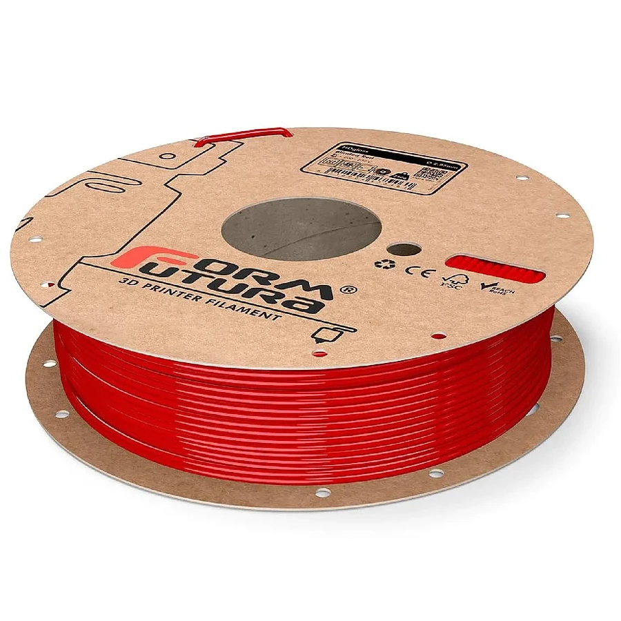 Filament 3D FormFutura HDglass rouge (blinded red) 2,85 mm 0,75kg