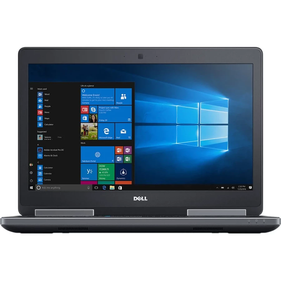PC portable reconditionné Dell Precision 7520 (PRE7520-i7-7820HQ-FHD-B-7645) · Reconditionné