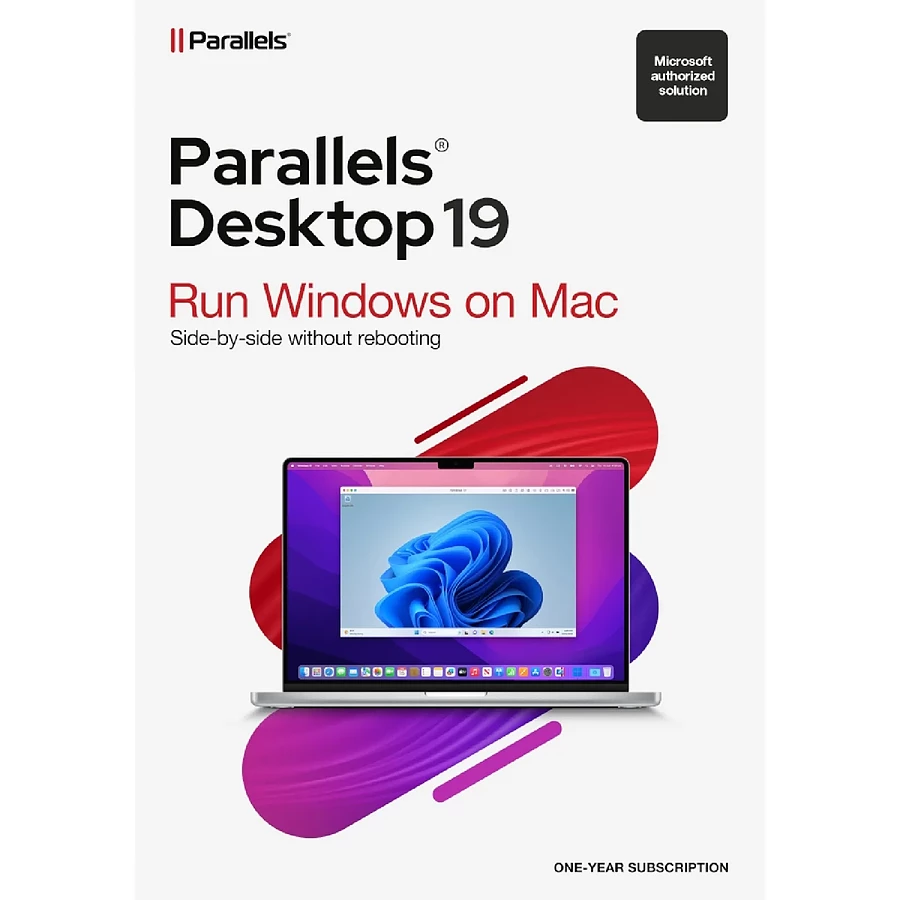 Logiciel utilitaire Parallels Desktop 19 pour Mac Edition Standard - Licence 1 an - 1 poste - A télécharger