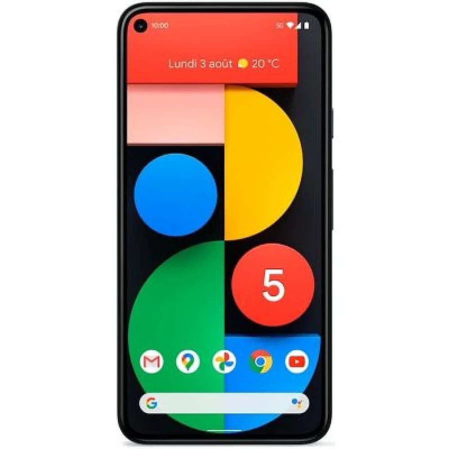 Smartphone reconditionné Google Pixel 5 128Go Noir · Reconditionné