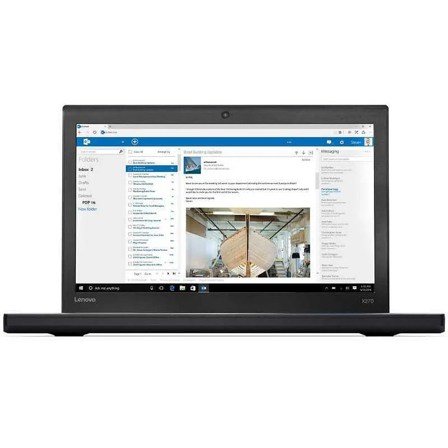 PC portable reconditionné Lenovo ThinkPad X270 (X270-i7-7500U-FHD-B-11271) · Reconditionné