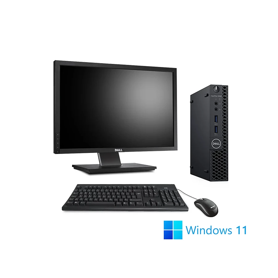 PC de bureau reconditionné Pack Dell OptiPlex 3060 Micro (Dell29169) · Reconditionné